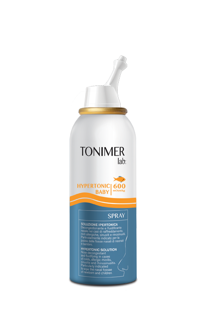 Xịt mũi nước biển sâu Tonimer Lab Hypertonic Baby dành cho trẻ em – giúp thông thoáng mũi, giảm nghẹt mũi