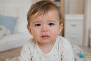 chỉ chăm khi bé ốm